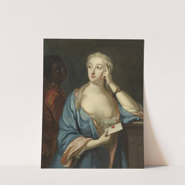 Unknown woman by Georg Engelhard Schröder