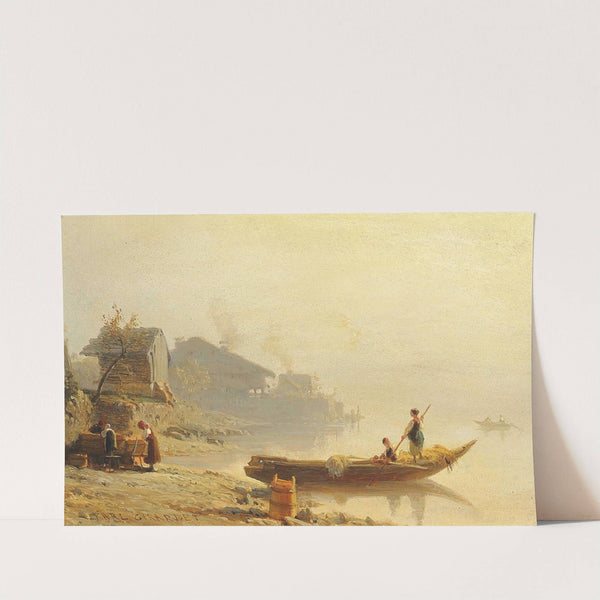 Unloading The Catch by Karl Girardet
