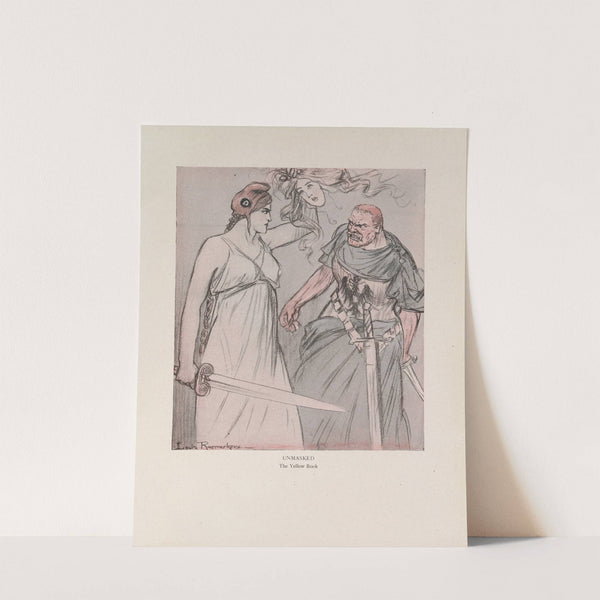 ‘Unmasked’ (1916-1917) by Louis Raemaekers