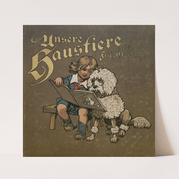 Unsere Haustiere Pl.11 (1911) by Fritz Gareis jr.