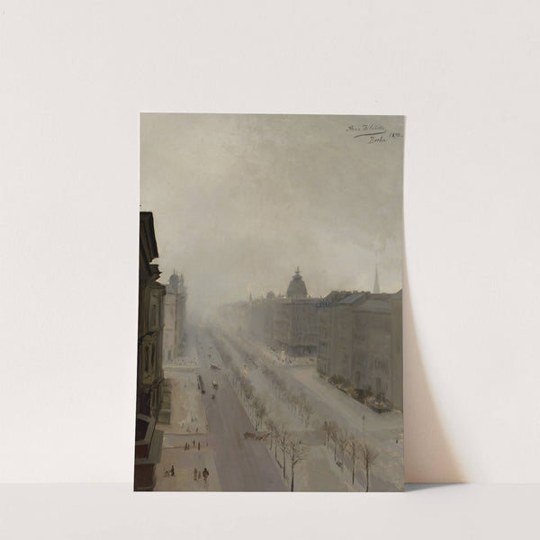 Unter den Linden Street in Berlin by Anna Bilińska-Bohdanowicz