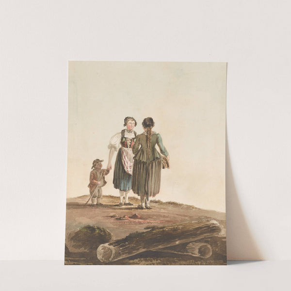 Unterhaltung auf dem Land by Johann Karl Müllener