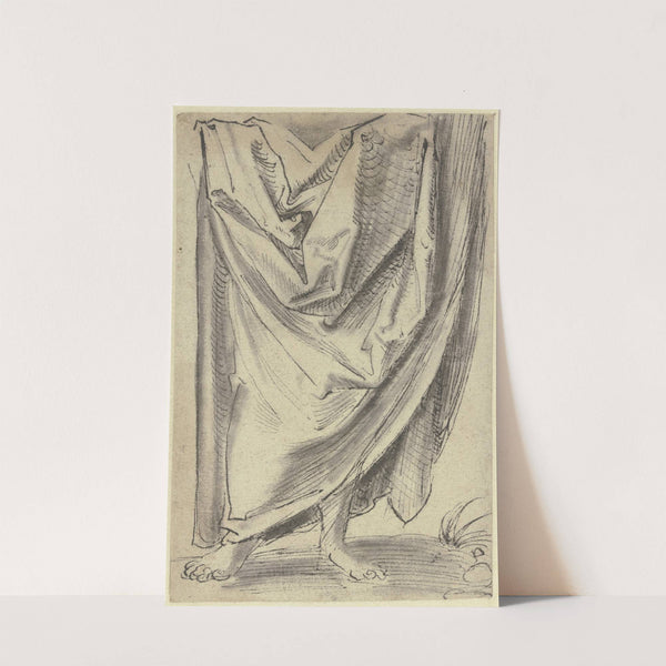 Unterkörper einer stehenden Figur by Hans Brosamer