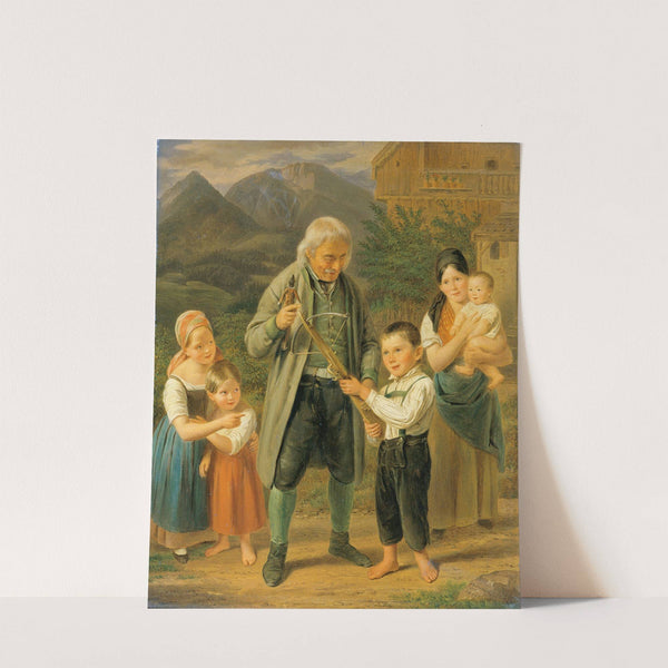 Unterricht im Bogenschießen by Franz Bernhardt