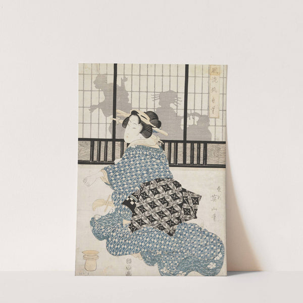 Untitled (19th century) by Kikukawa Eizan