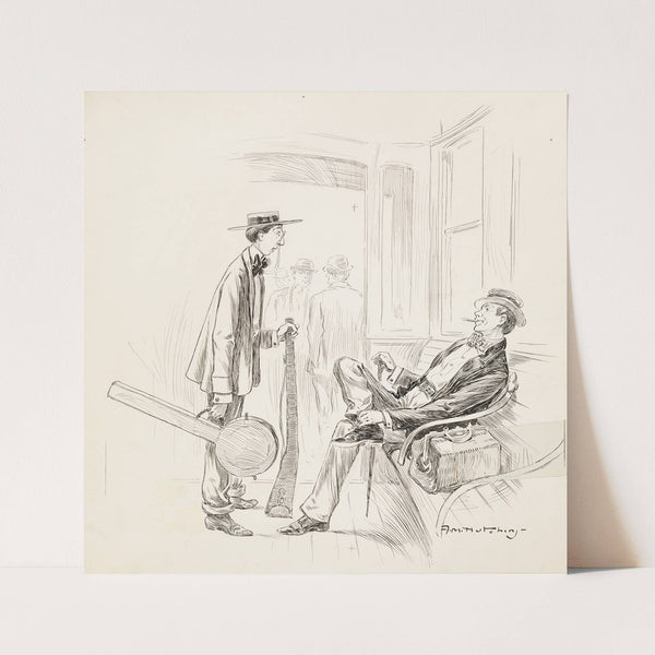 Eighteen studies of facial features by Francis Grose