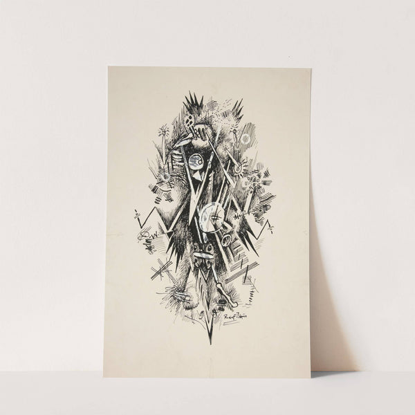 Untitled (Abstract Forms) by Rudolf Bauer