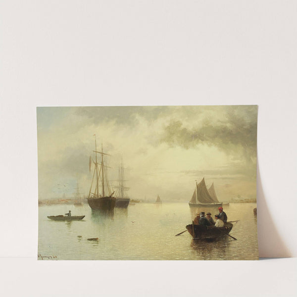 Untitled (Harbor Scene) by David James