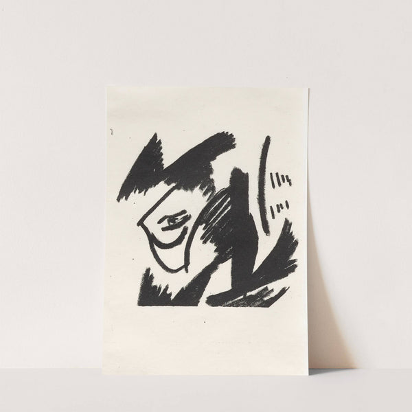 Untitled (head) by Olga Vladimirovna Rozanova