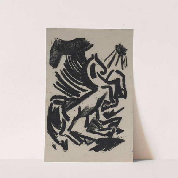 Untitled (Horse). Illustration from Explodity by Olga Vladimirovna Rozanova