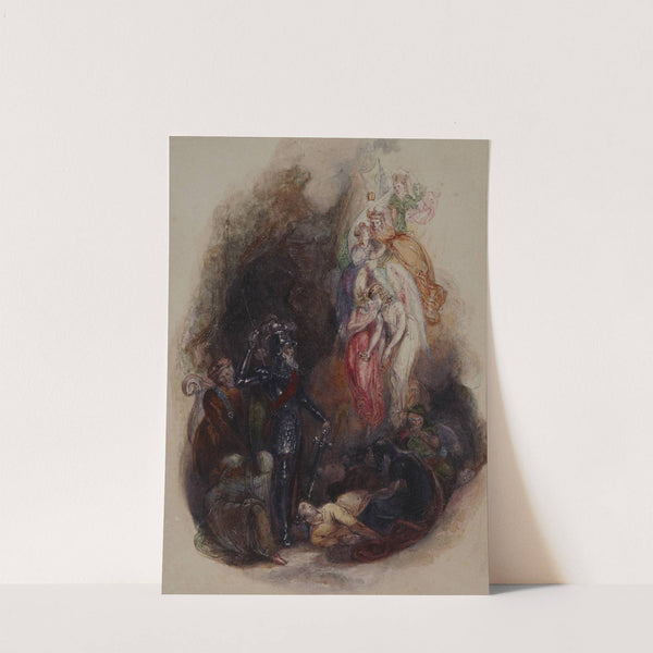 Untitled (Knight and fairy creatures) by Richard Corbould