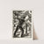 Untitled (man cutting down tree) by Arnold Wiltz