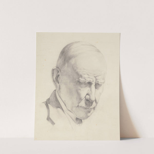 Untitled. (Man's head) by Elizabeth Berry