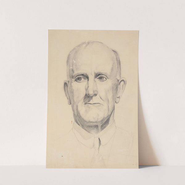 Untitled. (Man's head) by Elizabeth Berry