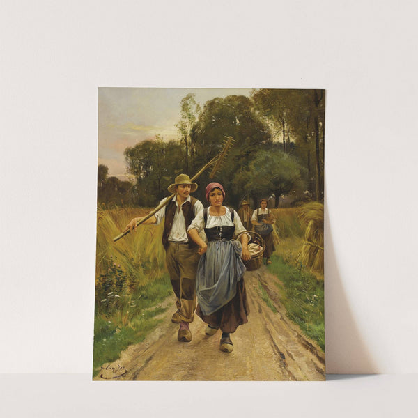 Untitled (Peasant Farmers) by Julien Joseph (Julien Jos)