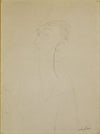 Untitled (Portrait of Madame Zborowska) (circa 1919)