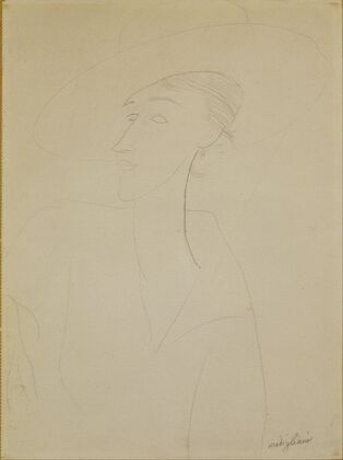 Untitled (Portrait of Madame Zborowska) (circa 1919)