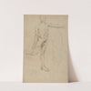 (Untitled) (Studies of Male Nudes) (1876) by Kenyon Cox