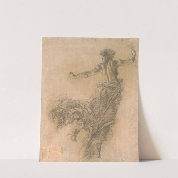 Untitled (study for ceiling, Empire Theatre, N.Y.) by William de Leftwich Dodge