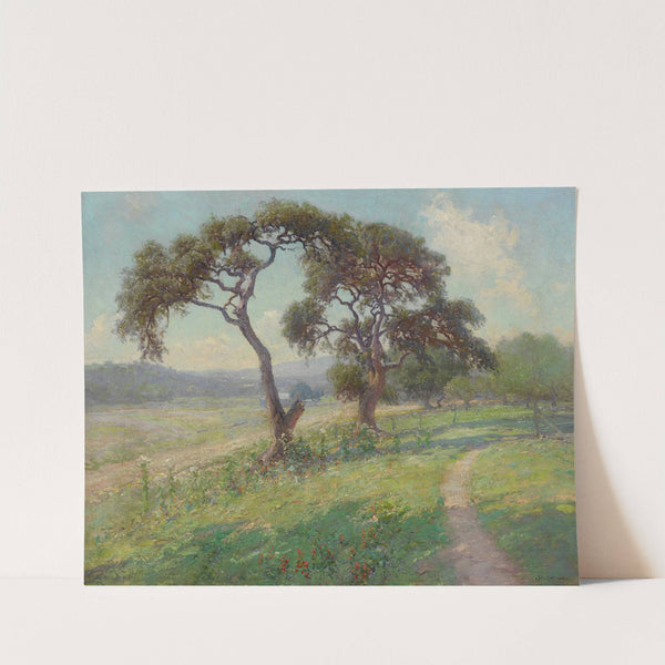 Untitled (Texas Hill Country Landscape) by Julian Onderdonk