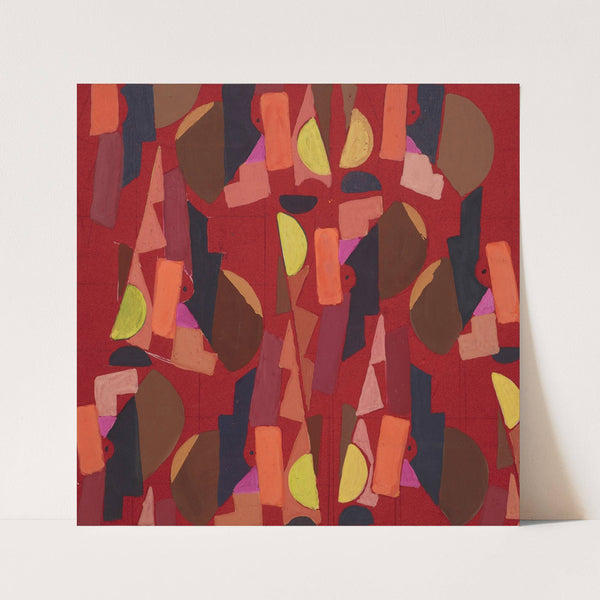 Untitled (Textile design no VI) (circa 1925) by Frances Hodgkins