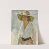 Untitled (Woman With Hat) by Charles Webster Hawthorne