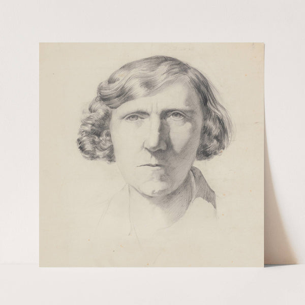 Untitled. (Woman’s head) (circa 1926-1939) by Elizabeth Berry