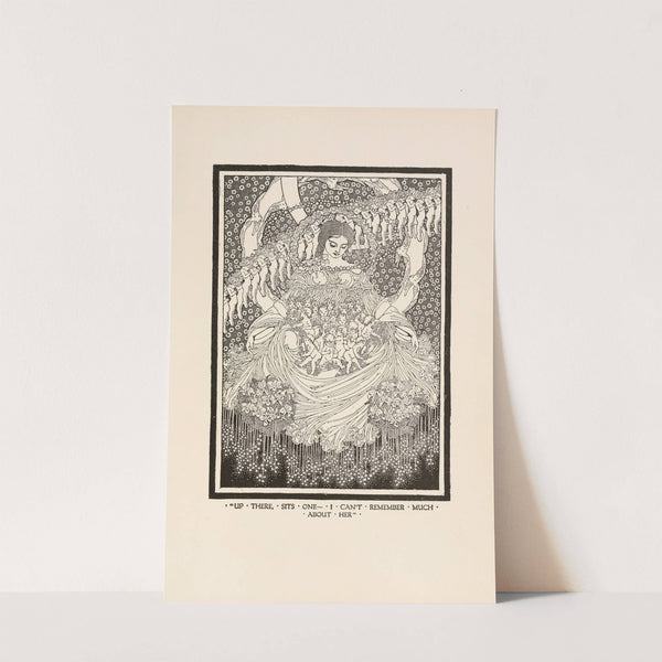 Up there, sits one — I can’t remember much about her by Dugald Stewart Walker