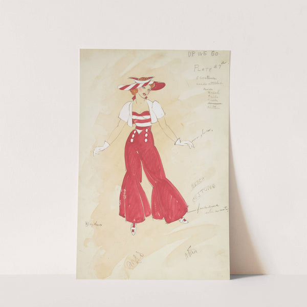 Up We Go: Beach Costume (1934-1943) by Alex Jones