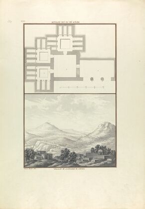 Upper Image: Sepolcri Dei Re Di Giuda: Lower Image: Villagio di S. Giovanni in Giudea