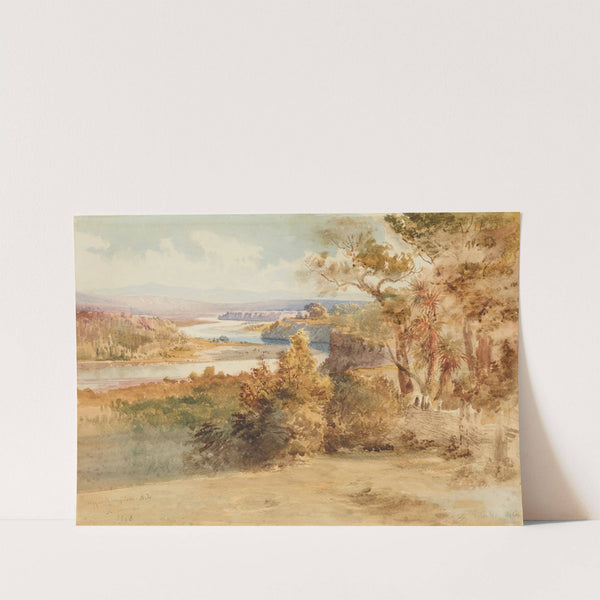 Upper Rangitikei by Nicholas Chevalier