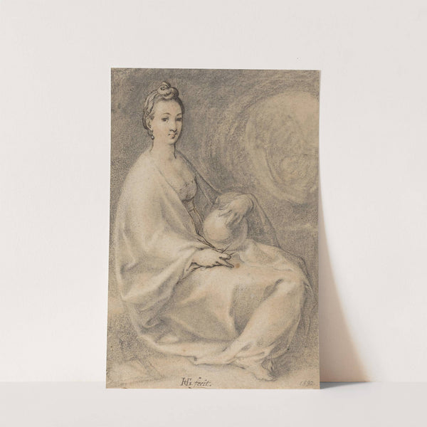 Urania by Hendrick Goltzius