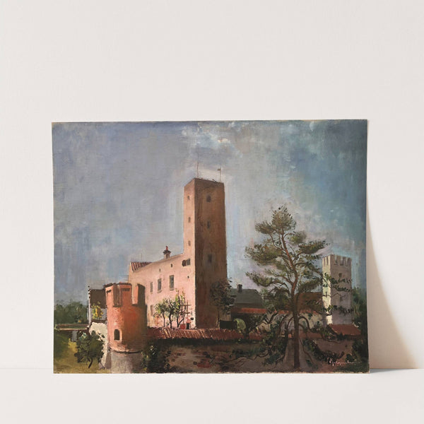 urg Grünwald bei München by Otto Geigenberger