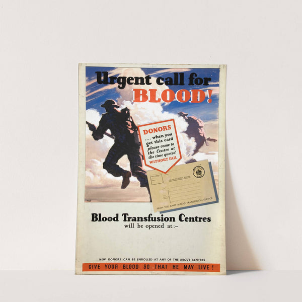 Urgent call for blood by Anonymous