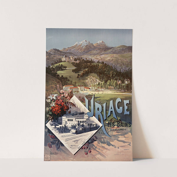 Uriage-les-Bains (Isère) (1895) by Frederic Hugo d’ Alési