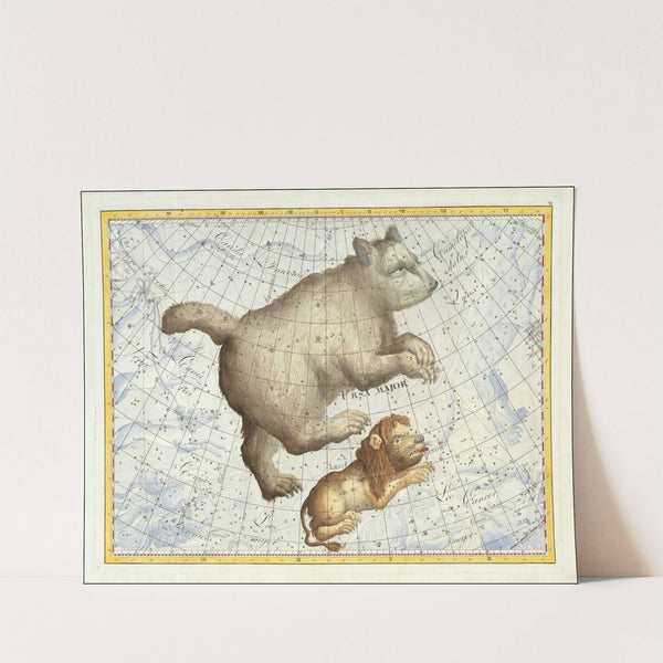 Ursa Major, Leo (1801) by Johann Elert Bode