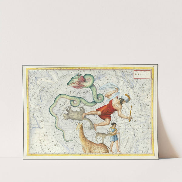 Ursa Minor, Draco, Cepheus… Coelum Stellatum (1801) by Johann Elert Bode