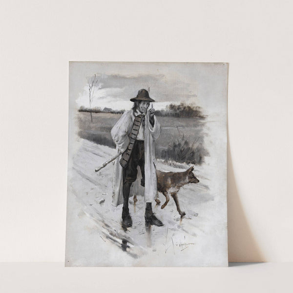 Ursus et Homo by Georges Antoine Rochegrosse