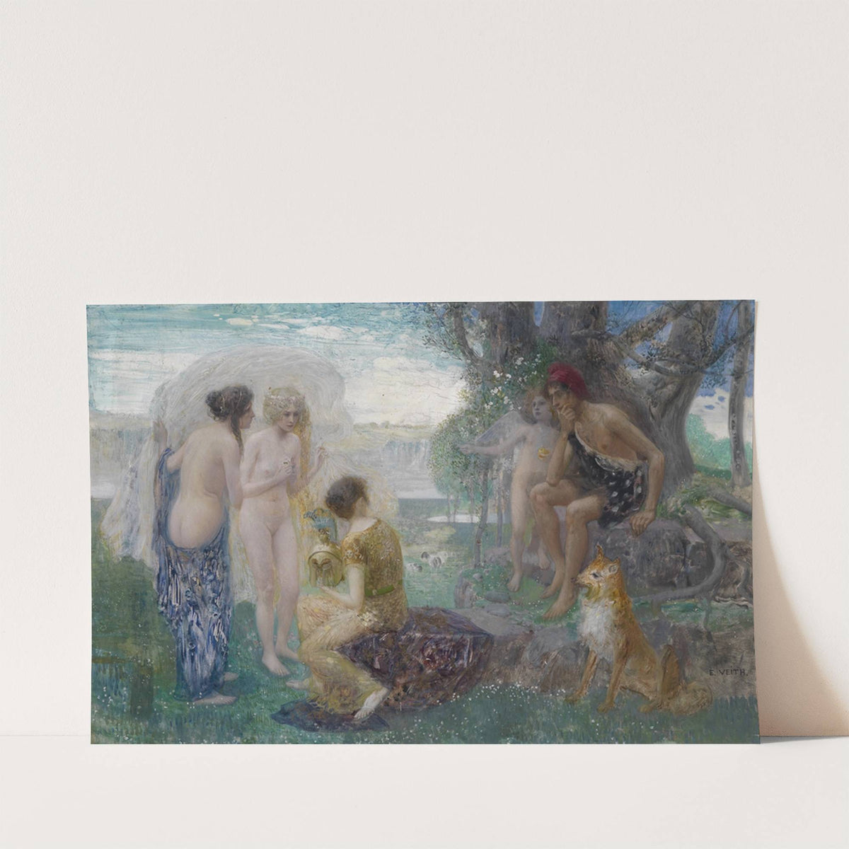 Urteil Des Paris by Eduard Veith