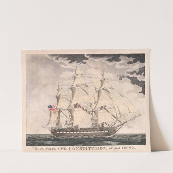 US Frigate Constitution (1812) by William Lynn