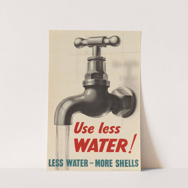 Use Less Water! by Anonymous