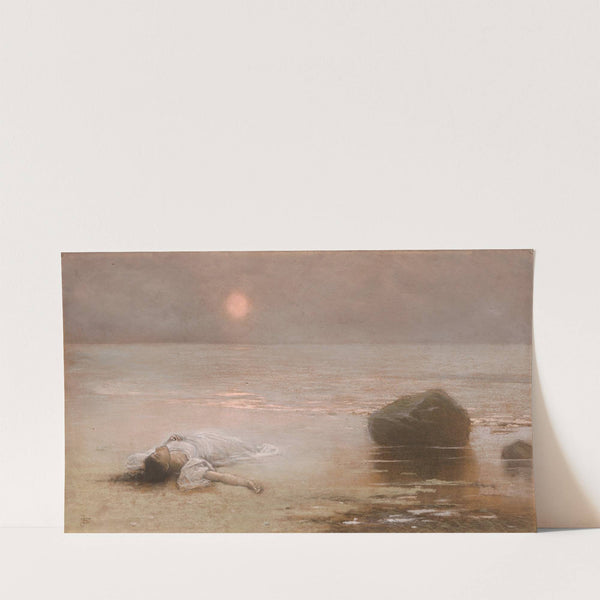 Utonulá (1893) by Jakub Schikaneder