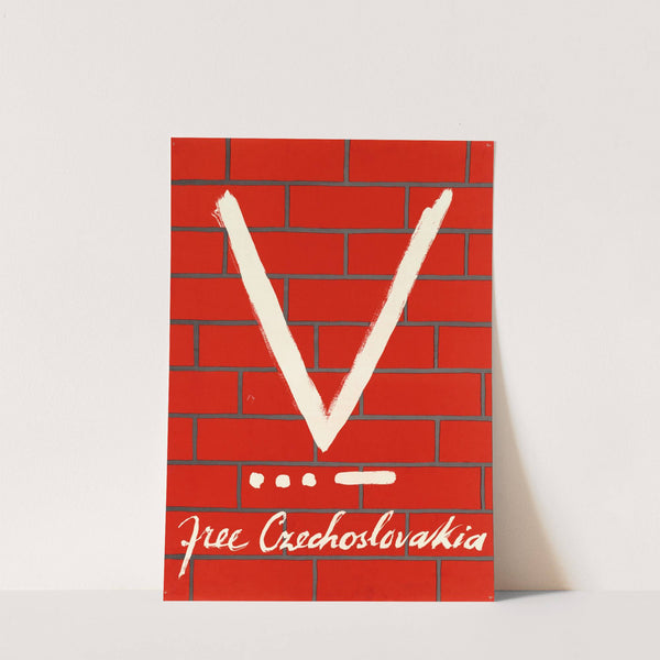 V...Free Czechoslovakia by Anonymous