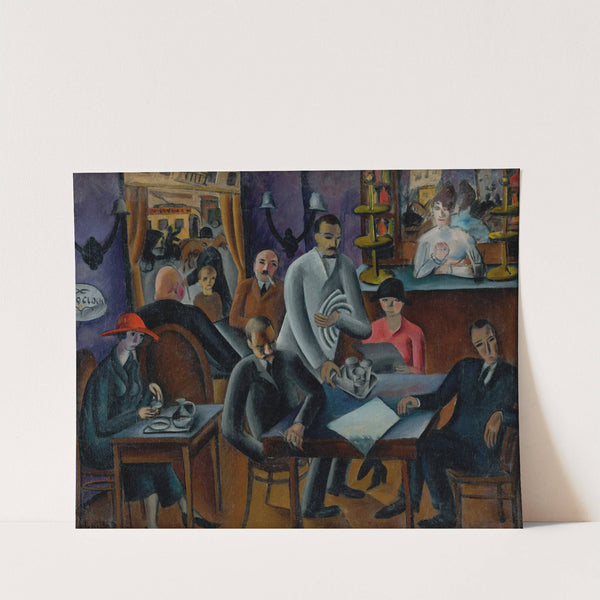 V kaviarni by Gejza Schiller