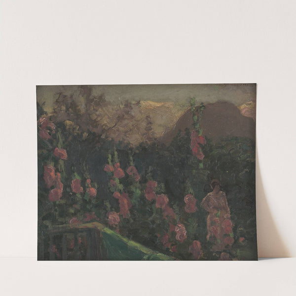 V záhrade by Jozef Teodor Mousson