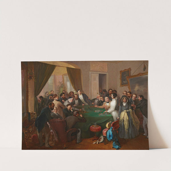 Va banque (Glücksspiel) by Eduard Swoboda