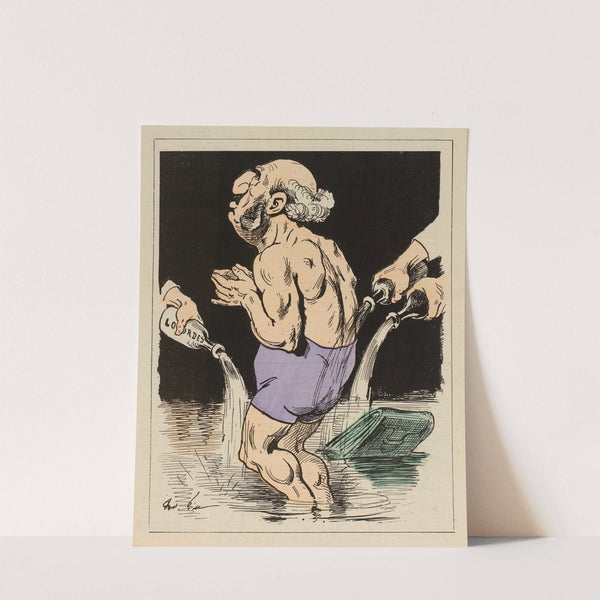 Vacances parlementaires (1879) by André Gill