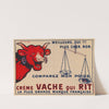 Vache qui rit. Meilleure, Oui !!!, plus cher, non. Comparez mon poids. Crème Vache qui rit (1927) by Benjamin Rabier