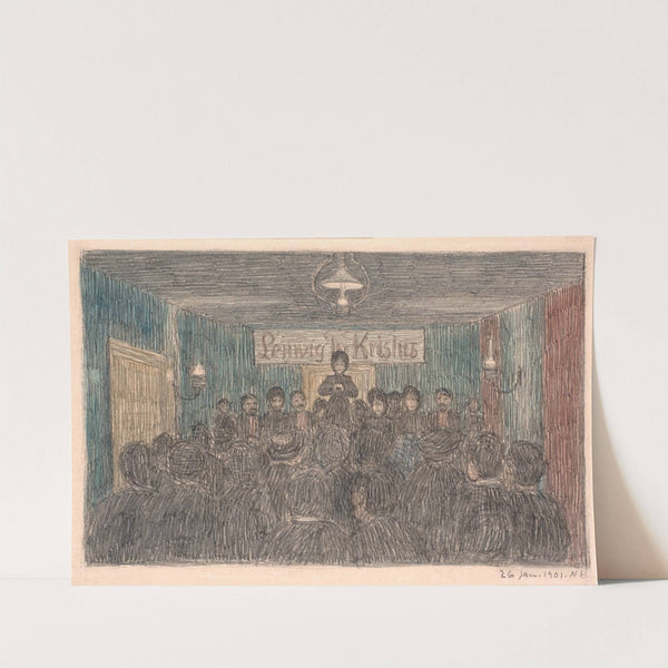 Vækkelsesmøde i Lemvig by Niels Bjerre