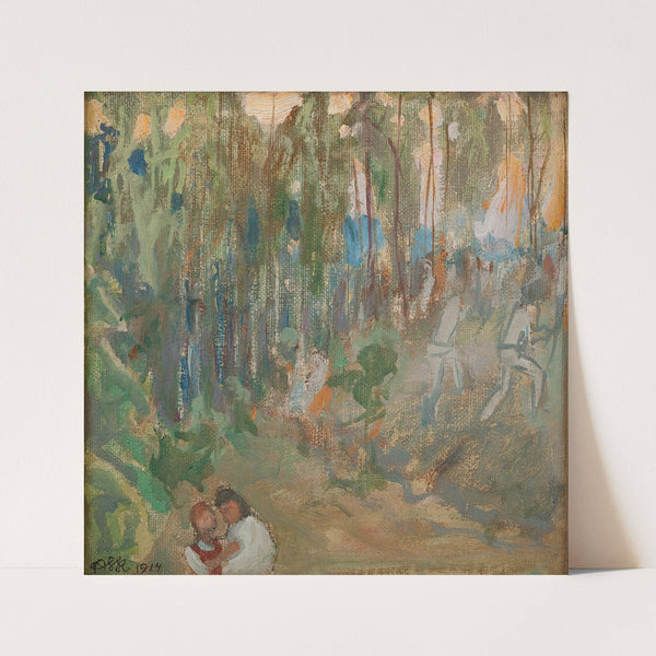 Vainovalkeat (1914) by Akseli Gallen-Kallela